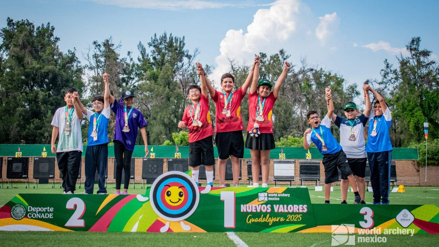 SONORA LOGRA 20 MEDALLAS EN EL TORNEO ‘WORLD ARCHERY MÉXICO NUEVOS VALORES’